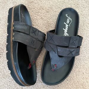 Free People Leather Sandals